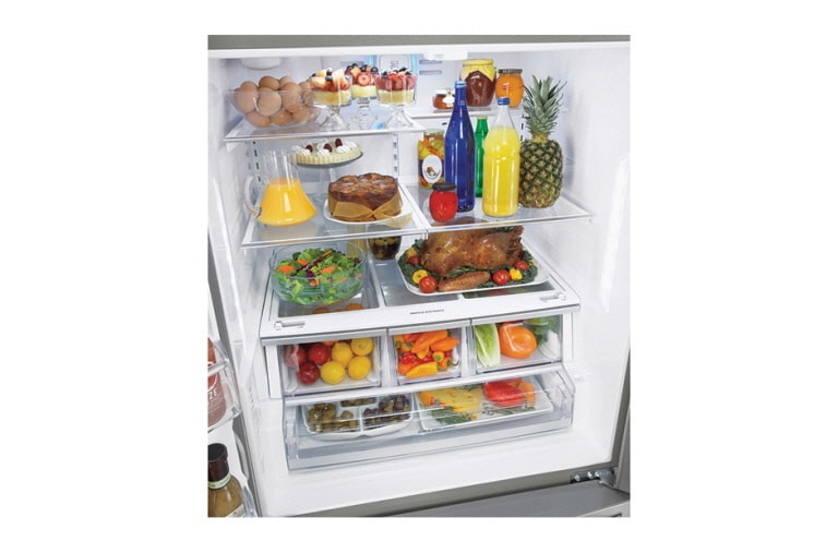 LG Réfrigérateur avec porte à deux battants à PROFONDEUR DE COMPTOIR, 36 pouces, 24 pi 3 , LFXC24726S